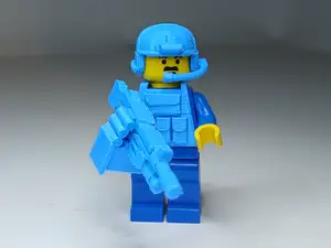 Tactical Helmet with headphone Minifigure Brick