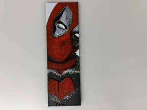 Deadpool I Heart Pose - Bookmark