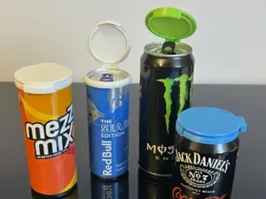 Schutzdeckel Dosenverschluss für Dosen Red Bull