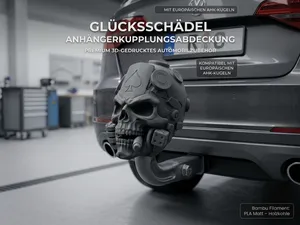 Lucky Skull Tow Ball Cover