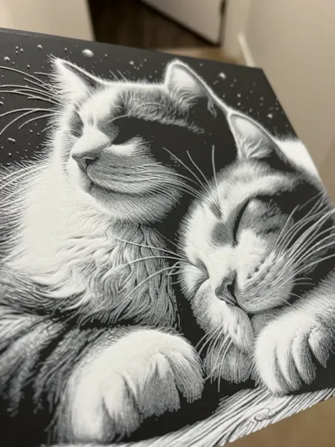 Cats Under Starlight Hueforge — Фото 6 из 6