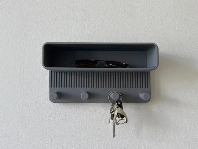 Entryway Key Organizer with Shelf — Фото 3 из 6