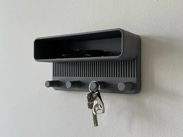 Entryway Key Organizer with Shelf — Фото 2 из 6