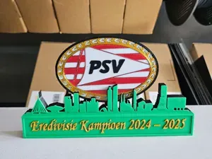 Eredivisie kampioen 2024 - 2025 PSV skyline