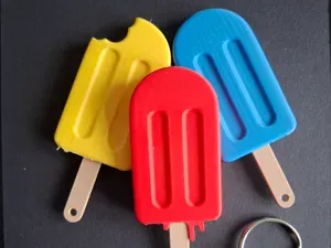 Ice Cream Keychains & Magnets