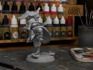 Samurai Warrior Fantasy Miniature
