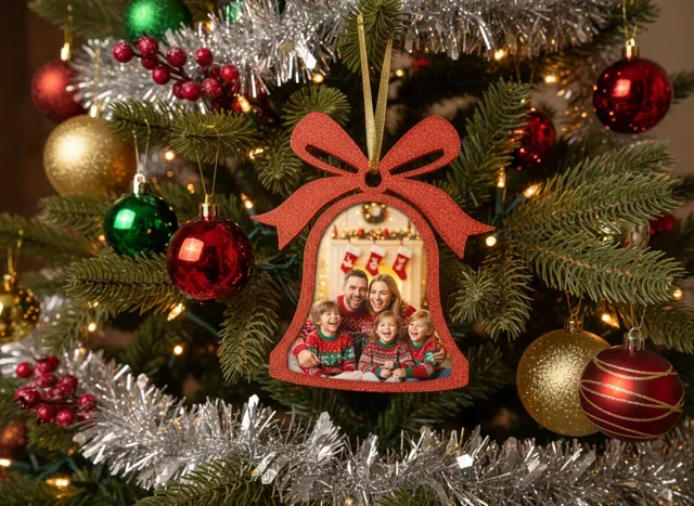Christmas Tree Photo Frame Ornament Snap-Fit — Фото 2 из 3