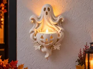 Geisterhafter Halloween-Wandhalter LED