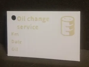 oil change service