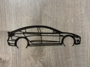 Tesla Model 3 silhouette