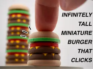 Burger Fidget Clicker - Infinity Edition
