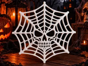 Skull Spider Web