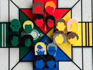 Fichas Parchis Harry Potter