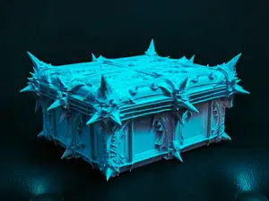 Готическая шкатулка для украшений