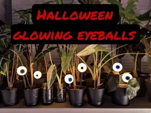 Glowing eyeballs
