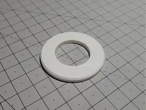 Split Flange Snap-On Escutcheon for 2" PVC Pipe