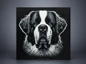 Saint Bernard dog