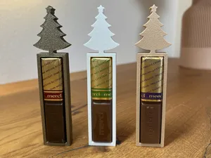 Schokoladen Halter für Merci – Weihnachtsbaum Deko