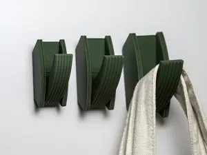 Foldable Wall Hook | Curved Designer Hanger