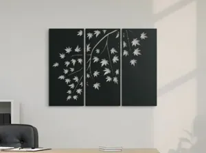 Three-Piece Maple Wall Art