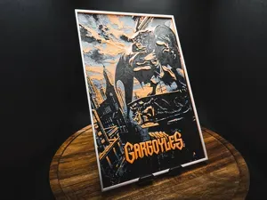 Gargoyles (Series Poster - HueForge)