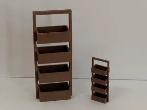 A Mordern Bathroom shelf for miniature