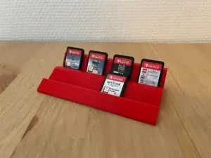 Stand for 8 cartridge game for Nintendo Switch