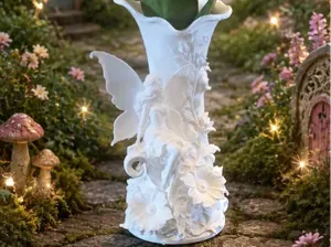 Garden Magical Fairy Flower Vase Decor