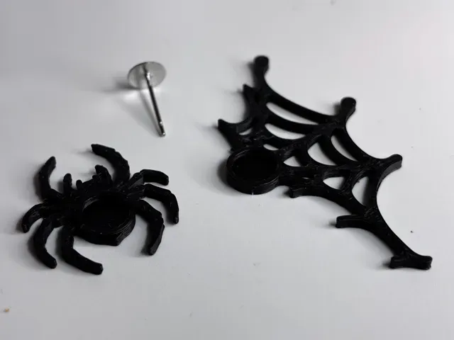 Cobweb Crawler Studs – Asymmetric Spider & Web — Фото 7 из 10