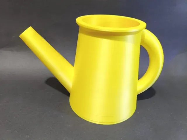 Vibrant Yellow 25cm 3D-Printed Watering Can — Фото 3 из 4