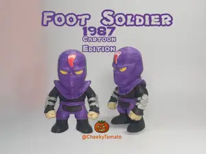 Foot Soldier Ninja – TMNT 1987 DeskBuddy Figurine