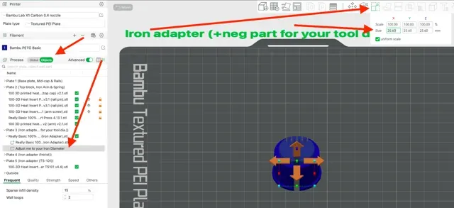 100% 3D Printed Heated Insert Press (HIP) v2 — Фото 4 из 4
