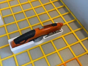 Utility knife holder for Gridfinity 1x4