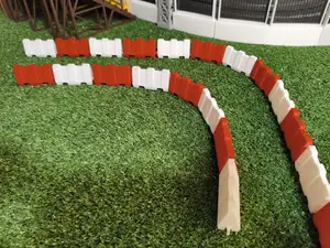 Modular Jersey Barriers - 1:32 Urban Scale