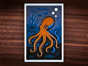 Octopus Underwater
