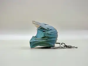 Motocross Helmet Keychain