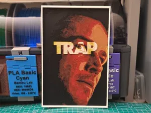 Trap Movie Poster - Hueforge Art