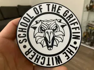 The Witcher - School of the Griffin coaster