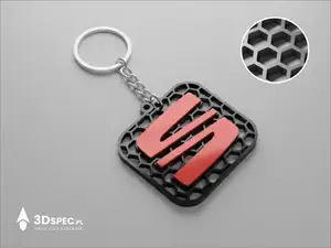 Seat logo keychain