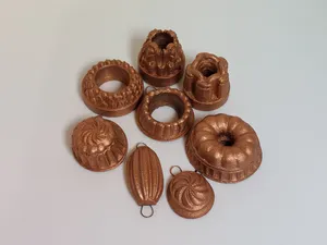 Miniature Copper Molds