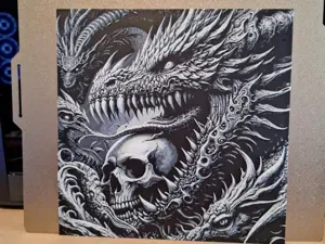 Skull Dragon keepers - hueforge