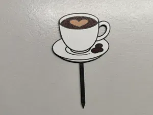 cup of coffee topper