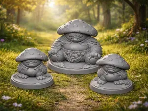 Mushroom Monsters – Créatures Champignons Fantasy