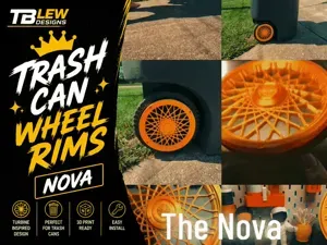 The NOVA | Trash Can Wheel Rims