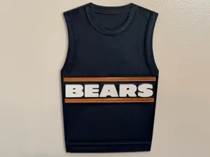 Mike Ditka Sweater Vest Chicago Bears NFL Magnet