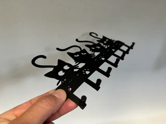 Cat wall key holder — Image 8 of 10