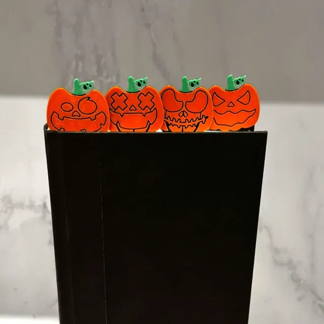 Halloween Pumpkin Patch Bookmark Collection — Фото 6 из 12