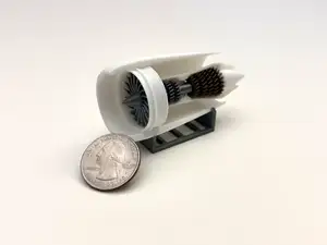 Mini TurboFan Jet Engine
