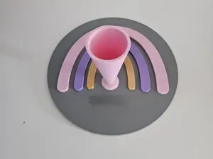Schultuetenständer Regenbogen