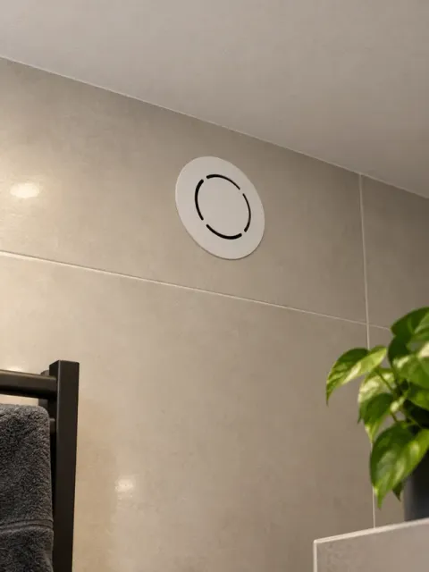 MinimalFlow Vent 100mm, Clean Design Air Extractor — Image 3 of 3